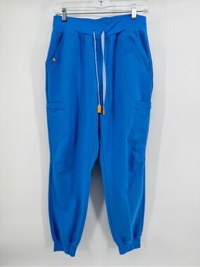 FIGS‎ Blue Drawstring Jogger Pants